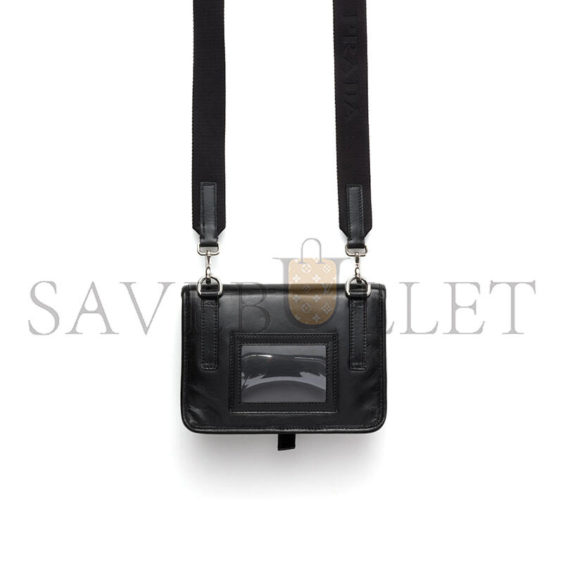 PRADA LEATHER SMARTPHONE CASE 2ZH108 (18*12.5*2.5cm)